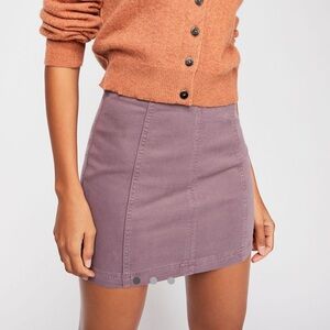 Free People modern femme mini skirt